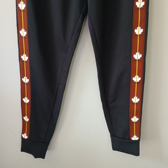 Dsquared2 Men's Size Small Jogger‎ Pants Loegoed Side 2 Pockets Ski Fit Black - Picture 5 of 15